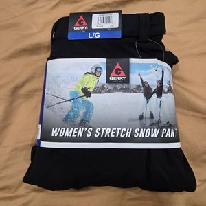 Gerry Womens Ski Pants Insulated Water Resistant Fleece Lined Womens Snow Pants